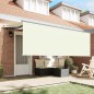 vidaXL Tenda con tende Crema 350 x 200 x 120 cm Tessuto, Metallo vidaXL Tenda con tende Crema 350 x 200 x 120 cm Tessuto, Metallo