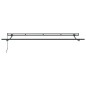 vidaXL Tenda con tende Crema 350 x 200 x 120 cm Tessuto, Metallo vidaXL Tenda con tende Crema 350 x 200 x 120 cm Tessuto, Metallo