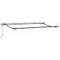vidaXL Tenda con tende Crema 350 x 200 x 120 cm Tessuto, Metallo vidaXL Tenda con tende Crema 350 x 200 x 120 cm Tessuto, Metallo