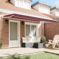 vidaXL Tenda Retrattile Borgogna 350x200 cm
