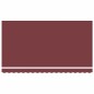 vidaXL Tenda Retrattile Borgogna 350x200 cm Tessuto vidaXL Tenda Retrattile Borgogna 350x200 cm Tessuto