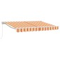 vidaXL Tenda Retrattile Blu Marino 350x200 cm vidaXL Tenda Retrattile Blu Marino 350x200 cm