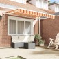 vidaXL Tenda Retrattile Blu Marino 350x200 cm vidaXL Tenda Retrattile Blu Marino 350x200 cm