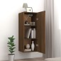 Mobile Pensile Muro Rovere Marrone 34,5x34x90 Legno Multistrato Mobile Pensile Muro Rovere Marrone 34,5x34x90 Legno Multistrato