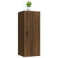 Mobile Pensile Muro Rovere Marrone 34,5x34x90 Legno Multistrato Mobile Pensile Muro Rovere Marrone 34,5x34x90 Legno Multistrato