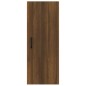 Mobile Pensile Muro Rovere Marrone 34,5x34x90 Legno Multistrato Mobile Pensile Muro Rovere Marrone 34,5x34x90 Legno Multistrato