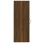 Mobile Pensile Muro Rovere Marrone 34,5x34x90 Legno Multistrato Mobile Pensile Muro Rovere Marrone 34,5x34x90 Legno Multistrato