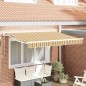 vidaXL Tenda Retrattile Blu Marino 350x200 cm vidaXL Tenda Retrattile Blu Marino 350x200 cm
