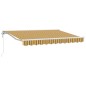 vidaXL Tenda Retrattile Blu Marino 350x200 cm vidaXL Tenda Retrattile Blu Marino 350x200 cm