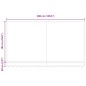 vidaXL Tenda Retrattile Antracite 400x200 cm Tessuto e Poliestere vidaXL Tenda Retrattile Antracite 400x200 cm Tessuto e Poliestere