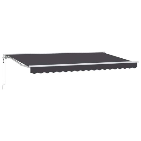 vidaXL Tenda Retrattile Antracite 400x200 cm