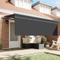 vidaXL Tenda Retrattile Antracite Grigio vidaXL Tenda Retrattile Antracite Grigio
