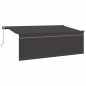 vidaXL Tenda Retrattile Antracite Grigio vidaXL Tenda Retrattile Antracite Grigio