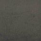 Materasso a Molle Grigio Scuro 80x200x20 cm in Velluto