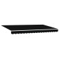 vidaXL Tenda Retrattile Nero 400x200 cm