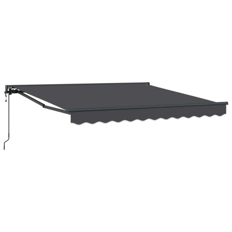 vidaXL Tenda Retrattile Antracite 300x250 cm Alluminio e Poliestere