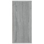 vidaXL Libreria/Credenza Grigio Sonoma 66x30x98 cm Legno Multistrato vidaXL Libreria/Credenza Grigio Sonoma 66x30x98 cm Legno Multistrato