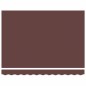 vidaXL Tenda Retrattile Marrone 300x250 cm Poliestere