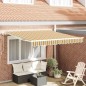 vidaXL Tenda Retrattile Manuale a strisce multicolori 300x250 cm vidaXL Tenda Retrattile Manuale a strisce multicolori 300x250 cm