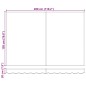 vidaXL Tenda Retrattile Manuale a strisce multicolori 300x250 cm vidaXL Tenda Retrattile Manuale a strisce multicolori 300x250 cm