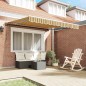 vidaXL Tenda Retrattile Blu Marino 300x250 cm Tessuto e Metallo vidaXL Tenda Retrattile Blu Marino 300x250 cm Tessuto e Metallo