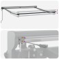 vidaXL Tenda Retrattile Blu Marino 300x250 cm Tessuto e Metallo vidaXL Tenda Retrattile Blu Marino 300x250 cm Tessuto e Metallo