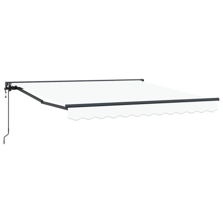 vidaXL Tenda Retrattile Bianco 300x250 cm