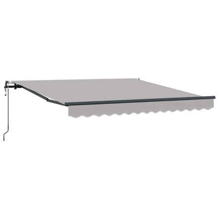 vidaXL Tenda Retrattile Automatica Grigio Chiaro 300 x 250 cm