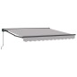 vidaXL Tenda Retrattile Grigio chiaro 300x250 cm Poliestere vidaXL Tenda Retrattile Grigio chiaro 300x250 cm Poliestere