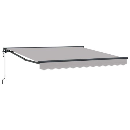 vidaXL Tenda Retrattile Grigio chiaro 300x250 cm Tessuto