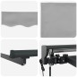 vidaXL Tenda Retrattile Grigio chiaro 300x250 cm Tessuto vidaXL Tenda Retrattile Grigio chiaro 300x250 cm Tessuto