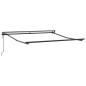 vidaXL Tenda Retrattile a Righe Blu e Bianche 350 x 250 cm Tessuto vidaXL Tenda Retrattile a Righe Blu e Bianche 350 x 250 cm Tessuto