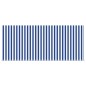 vidaXL Tenda Retrattile a Righe Blu e Bianche 350 x 250 cm Tessuto vidaXL Tenda Retrattile a Righe Blu e Bianche 350 x 250 cm Tessuto