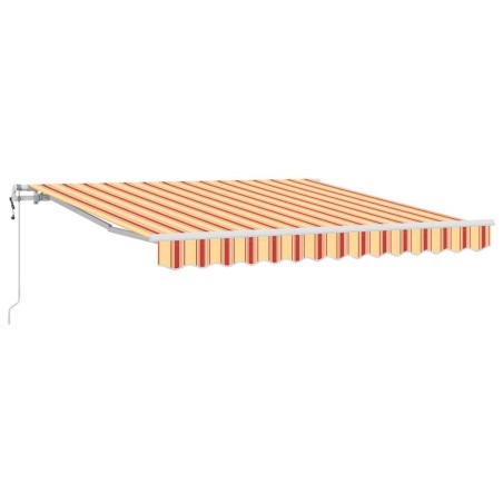 vidaXL Tenda Portatile Giallo e arancione 350 x 250 cm