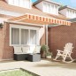 vidaXL Tenda Portatile Giallo e arancione 350 x 250 cm vidaXL Tenda Portatile Giallo e arancione 350 x 250 cm