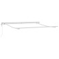 vidaXL Tenda Retrattile Giallo, Grigio, Bianco 350 x 250 cm vidaXL Tenda Retrattile Giallo, Grigio, Bianco 350 x 250 cm