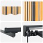 vidaXL Tenda Retrattile Blu Marino 350x250 cm vidaXL Tenda Retrattile Blu Marino 350x250 cm