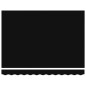vidaXL Tenda Retrattile Nero 350x250 cm Poliestere vidaXL Tenda Retrattile Nero 350x250 cm Poliestere