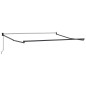 vidaXL Tenda da sole manuale retrattile Beige 350x250 cm