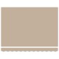 vidaXL Tenda Retrattile Beige 350x250 cm
