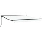 vidaXL Tenda Retrattile Bianco 350x250 cm vidaXL Tenda Retrattile Bianco 350x250 cm