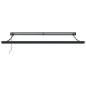vidaXL Tenda retrattile automatica grigia chiara 350x250 cm