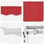 vidaXL Tenda Rosso 350 x 250 cm Rosso vidaXL Tenda Rosso 350 x 250 cm Rosso