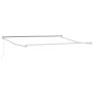 vidaXL Tenda da sole manuale e retrattile rossa 350x250 cm vidaXL Tenda da sole manuale e retrattile rossa 350x250 cm