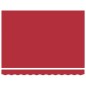 vidaXL Tenda a bracci retrattili manuale rossa 350 x 250 cm vidaXL Tenda a bracci retrattili manuale rossa 350 x 250 cm