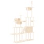 Albero per Gatti con Tiragraffi in Sisal Crema 279 cm Albero per Gatti con Tiragraffi in Sisal Crema 279 cm