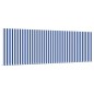 vidaXL Tenda Retrattile Strisce Blu e Bianche 400 × 300 cm vidaXL Tenda Retrattile Strisce Blu e Bianche 400 × 300 cm
