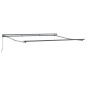 vidaXL Tenda Retrattile Strisce Blu e Bianche 400 × 300 cm vidaXL Tenda Retrattile Strisce Blu e Bianche 400 × 300 cm