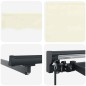 vidaXL Tenda Retrattile Crema 400x300 cm Poliestere e Alluminio