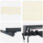 vidaXL Tenda Retrattile Crema 400 × 300 cm Tessuto vidaXL Tenda Retrattile Crema 400 × 300 cm Tessuto